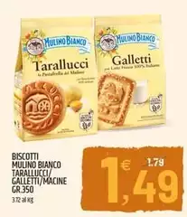 Mulino Bianco - Biscotti Tarallucci/Galletti/Macine