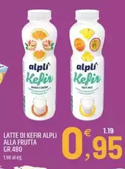 Alplì - Latte Di Kefir Alla Frutta