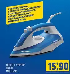 Ariete - Ferro A Vapore Mod.6234