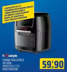 Control - Forno Friggitrice Ad Aria Mod.fr6501b