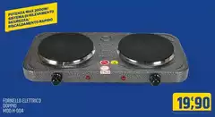 Max - Fornello Elettrico Doppio