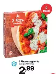 2 Pizze Margherita