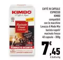 Kimbo - Caffè In Capsule Espresso