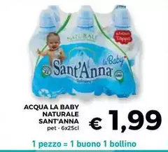 Sant'anna - Acqua La Baby Naturale