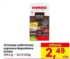 Kimbo - Cialde Caffè Espresso Napoletano