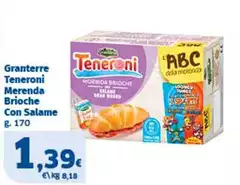 Granterre - Teneroni Merenda Brioche Con Salame