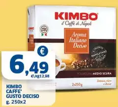 Kimbo - Caffe' Gusto Deciso