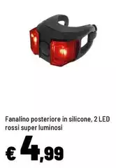 Fanalino Posteriore In Silicone Fanalino Posteriore In Silicone