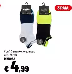 Diadora - Conf. 3 Sneaker O Quarter