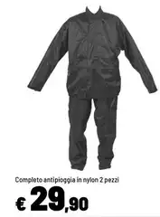 Completo Antipioggia In Nylon Completo Antipioggia In Nylon
