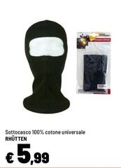 Rhütten - Sottocasco 100% Cotone Universale