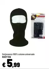 Rhütten - Sottocasco 100% Cotone Universale