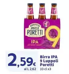 Angelo poretti - Birra Ipa 9 Luppoli