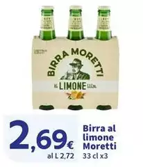 Moretti - Birra Al Limone