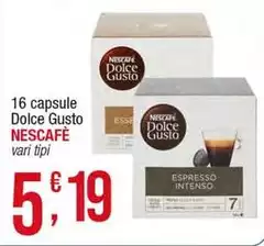 Nescafé - 16 Capsule Dolce Gusto