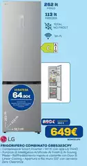 LG - Frigorifero Combinato GBBS323CPY