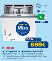 Bosch - Lavastoviglie Da Incasso SMV8YCX02E