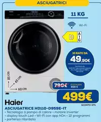 Haier - Asciugatrice HD110-D959E-IT