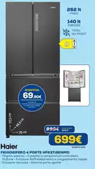 Haier - Frigorifero 4 Porte HFR3718DNMD