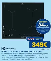 Electrolux - Piano Cottura A Induzione CIL63443
