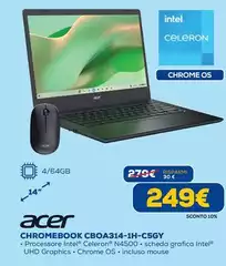 Acer - Chromebook CBOA314-1H-C5GY