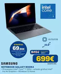 Samsung - Notebook Galaxy Book4