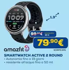 Amazfit - Smartwatch Active 2 Round