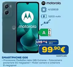 Motorola - Smartphone G06