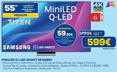 Samsung - Miniled Q-Led Smart 55QN85F