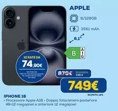 Apple - Iphone 16