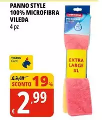 Vileda - Panno Style 100% Microfibra