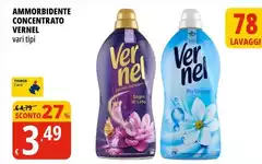 Vernel - Ammorbidente Concentrato