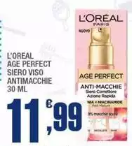 L'Oreal - Age Perfect Siero Viso Antimacchie