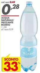 Boario - Acqua Naturale/Frizzante
