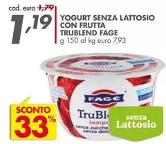 Fage - Yogurt Senza Lattosio Con Frutta Trublend