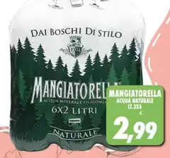 Mangiatorella - Acqua Naturale