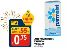 Parmalat - Latte Parzialmente Scremato