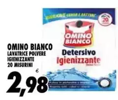 Omino Bianco - Lavatrice Polvere Igienizzante