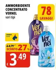 Vernel - Ammorbidente Concentrato