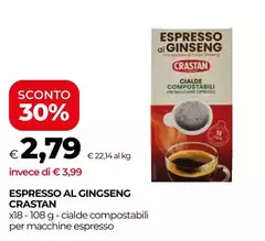 Crastan - Espresso Al Gingseng
