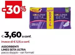 Lines - Assorbenti Seta Ultra