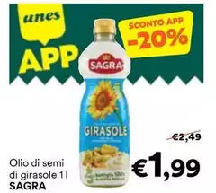 Sagra - Olio Di Semi Di Girasole