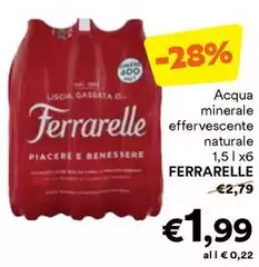 Ferrarelle - Acqua Minerale Effervescente Naturale