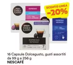 Nescafé - 16 Capsule Dolcegusto