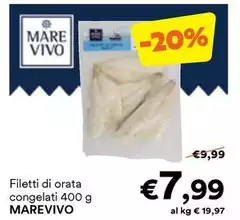 Marevivo - Filetti Di Orata Congelati