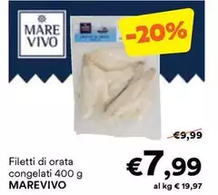 Marevivo - Filetti Di Orata Congelati