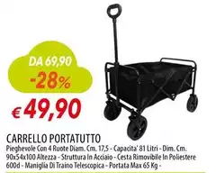 Max - Carrello Portatutto