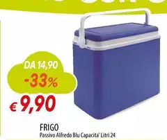 Blu - Frigo Passivo Alfredo  Capacità