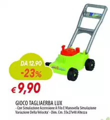 Lux - Gioco Tagliaerba Lux - Gioco Tagliaerba
