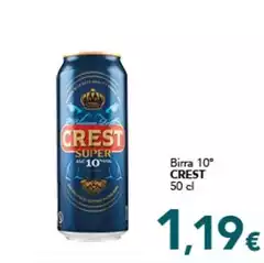 Crest super - Birra 10°